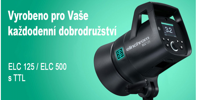 Nové záblesky TTL ELC 125 / 500