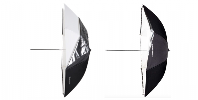 Nové a vylepšené: Elinchrom hluboké deštníky a deštníky "2v1"