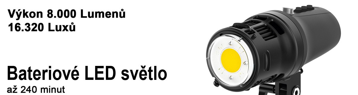 LED stálé světlo pro foto i video